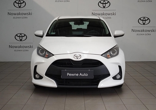 Toyota Yaris cena 66500 przebieg: 62395, rok produkcji 2021 z Brzeg małe 352